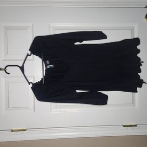Black Long Sleeve Top